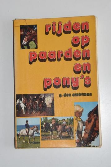 Rijden op Paarden & Pony's - Gerrit den Abtman instructie beschikbaar voor biedingen