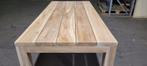 Teak tuintafel 90 x 190cm - Robuust Showmodel - Afhalen, Ophalen, Zo goed als nieuw, Rechthoekig, Teakhout
