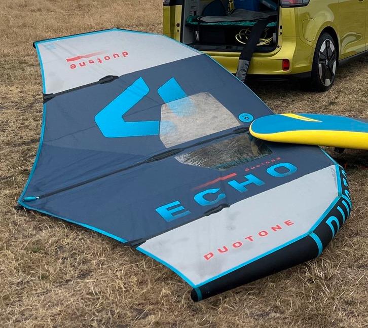 Duotone Echo Wing 2020 5m - Wingsurfen, Watersport en Boten, Wingsurfen, Gebruikt, Wingsurf-wing, Ophalen