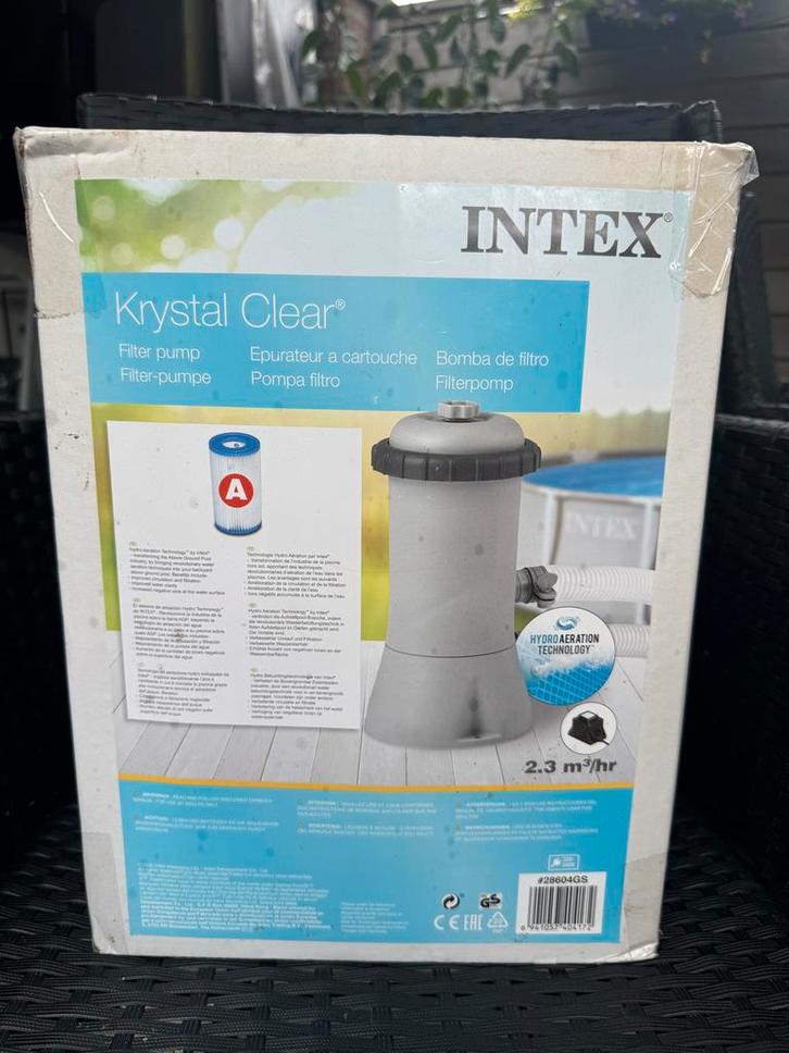 Intex Krystal Clear Filterpomp, Tuin en Terras, Zwembad-toebehoren, Nieuw, Zwembadpomp, Ophalen
