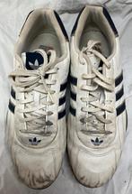 Adidas Original Goodyear collector's, Wit/blauw, MAAT 46 1/2, Ophalen, Adidas, Gedragen, Wit