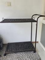 Rotan trolley Serveerwaag, Huis en Inrichting, Ophalen, Rechthoekig, Minder dan 55 cm, 60 cm of meer
