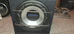 Te Koop Crunch CRB350 subwoofer met Hifonics ZXI versterker, Auto diversen, Autospeakers, Ophalen, Gebruikt