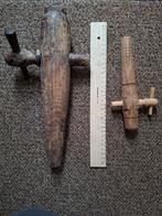 oude Franse houten kranen, Antiek en Kunst, Ophalen of Verzenden