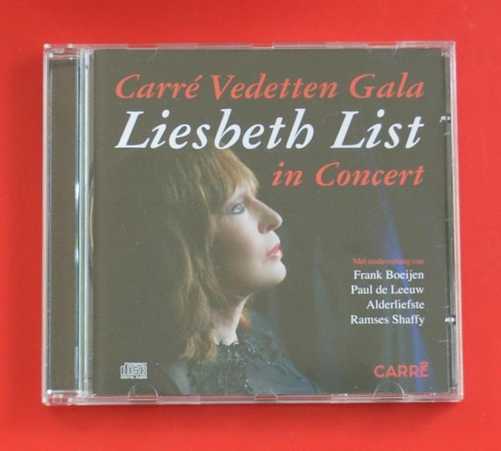 Liesbeth List Van Shaffy tot Piaf uit 2001 24 rozen Ramses, Cd's en Dvd's, Cd's | Wereldmuziek, Gebruikt, Europees, Ophalen of Verzenden