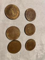 6 Shell Munten Verzameling, Ophalen of Verzenden, Gebruikt