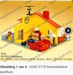 Gezocht: onderdelen van duplo 2770 gemeubileerd speelhuis, Kinderen en Baby's, Speelgoed | Duplo en Lego, Ophalen, Duplo