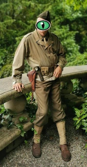 US Army 29th Infantry Division Uniform D-Day 2nd Lieutenant beschikbaar voor biedingen
