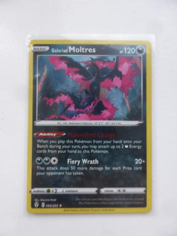 Galarian Moltres 093/203 (Pd2) beschikbaar voor biedingen