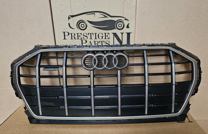 GRILL AUDI Q5 80A FACELIFT GRILLE ORGINEEL 80A853651 S-line, Auto-onderdelen, Carrosserie en Plaatwerk, Bumper, Voor, Gebruikt