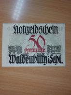 Duits/ Pools Notgeld Waldenburg Noodgeld, Postzegels en Munten, Bankbiljetten | Europa | Niet-Eurobiljetten, Duitsland, Ophalen of Verzenden