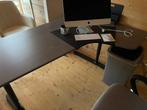 Verstelbaar bureau te koop, Huis en Inrichting, Bureaus, Ophalen, In hoogte verstelbaar