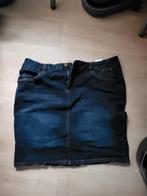 nieuwe donker blauwe jeans rok john baner maat 46, Ophalen of Verzenden, Nieuw, Maat 46/48 (XL) of groter, Blauw