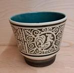West Germany - bloempot met haan, Antiek en Kunst, Antiek | Keramiek en Aardewerk, Ophalen of Verzenden
