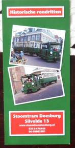 Foldertje - Stoomtram Doesburg, Verzenden, Zo goed als nieuw, Overige typen