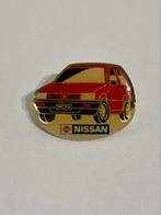 Vintage Nissan Micra Pin, Ophalen of Verzenden, Gebruikt, Transport, Speldje of Pin