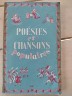 Poesies et chansons populaires, Boeken, Ophalen of Verzenden