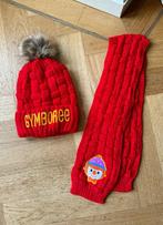 Muts en sjaal rood gebreid clown Gymboree warm peuter, Kinderen en Baby's, Ophalen of Verzenden, Nieuw, Jongen of Meisje, Setje