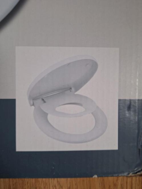 Splinter nieuwe wcbril met verkleiner in één, ideaal kinder, Doe-het-zelf en Verbouw, Sanitair, Nieuw, Toilet, Ophalen