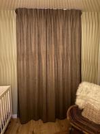 Gordijnen verduisterend Karwei Bodine Taupe, Huis en Inrichting, 100 tot 150 cm, Bruin, 200 cm of meer, Ophalen of Verzenden