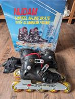 Nijdam skeelers maat 38 + beschermers - weinig gebruikt, Inline skates 5 wielen, Kinderen, Zo goed als nieuw, Ophalen