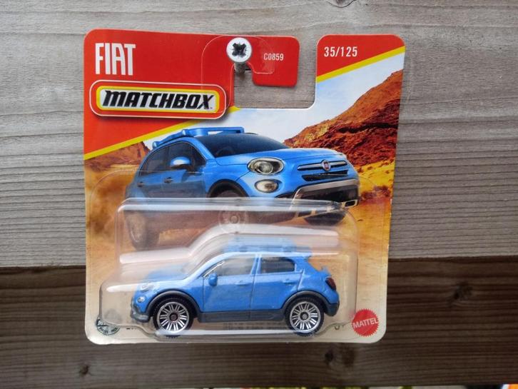 Fiat 500X '16 Matchbox, Hobby en Vrije tijd, Modelauto's | Overige schalen, Nieuw, Auto, Ophalen