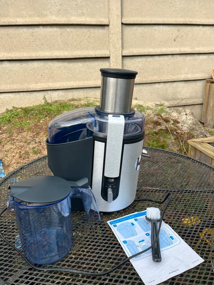 Philips Sapcentrifuge - Perfect voor verse sappen!, Witgoed en Apparatuur, Juicers, Zo goed als nieuw, Sapcentrifuge, Elektrisch