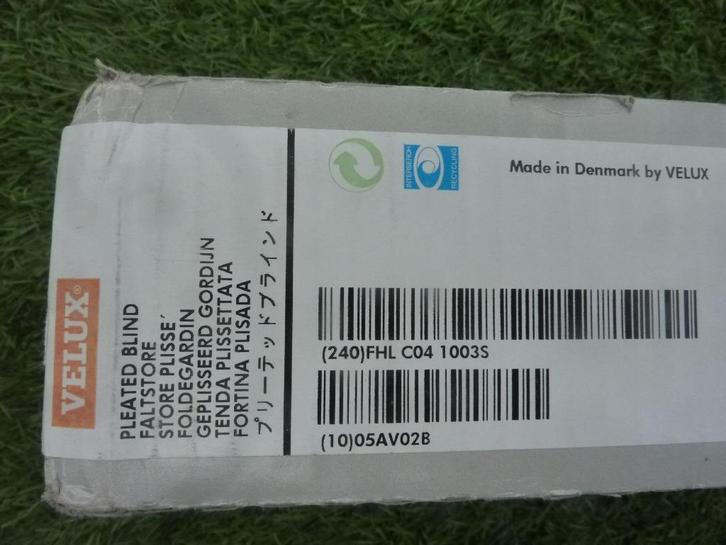 Nieuw Velux plissé gordijn / FHL C04 ( 55 x 98 )., Huis en Inrichting, Stoffering | Gordijnen en Lamellen, Nieuw, Minder dan 100 cm
