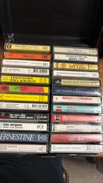 24 originele cassettebandjes en koffer klassiek pop, Ophalen of Verzenden, Gebruikt, Boxset