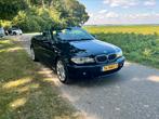 BMW 3-Serie 2.2 CI 320 Cabriolet 2003 Zwart, Auto's, 2171 cc, Achterwielaandrijving, Cabriolet, 4 stoelen