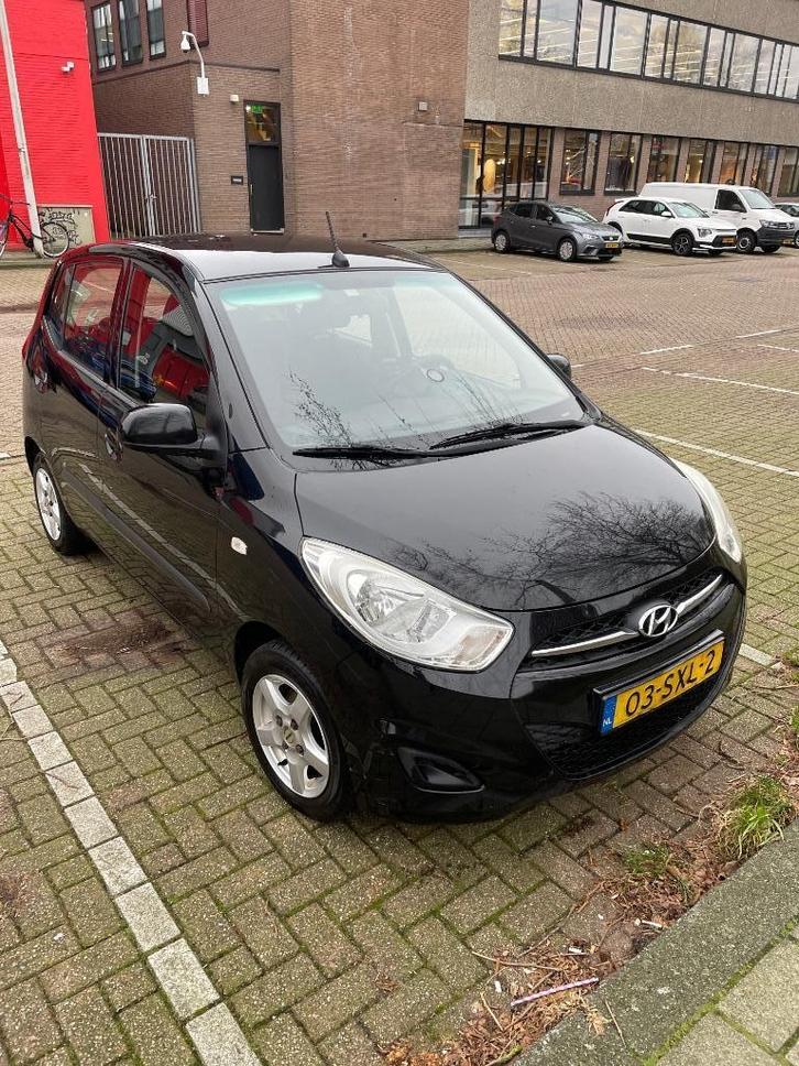 Hyundai i10 1.1 I 5DR 2012 Zwart, Nieuwe APK, Auto's, Hyundai, Bedrijf, i10, Benzine, B, Hatchback, Handgeschakeld, Origineel Nederlands