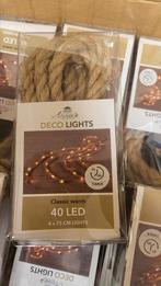 Partij Cascade licht bruin Kerst touw met ledverlichting, Versiering, Anna's, Nieuw, Ophalen of Verzenden