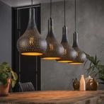 Hanglamp Punch 4 lampen Grijs/Betonlook, Huis en Inrichting, Ophalen, Zo goed als nieuw, Metaal, 75 cm of meer