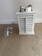 Leeff lamp wit, zgan, Ophalen of Verzenden, Zo goed als nieuw, Hout, Minder dan 50 cm