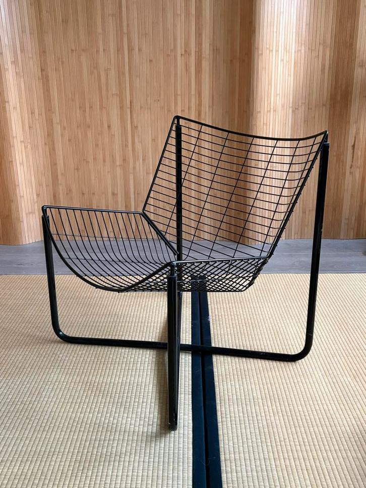 Ikea Jarpen Stoel - Niels Gammelgaard Design, Huis en Inrichting, Fauteuils, Gebruikt, Metaal, 50 tot 75 cm, Minder dan 75 cm