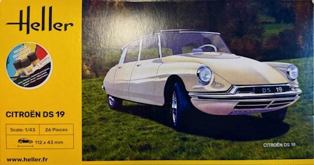 Coelianmodels, Heller, 56162, Citroën DS 19, 1/43, € 13,99, Hobby en Vrije tijd, Modelbouw | Auto's en Voertuigen, Nieuw, Auto