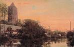 Tiel - Zicht op dorp met kerk en eilandje (1915), Ophalen of Verzenden, Voor 1920, Gelopen, Gelderland
