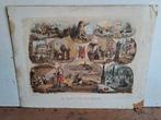 Litho: De vloek van den oorlog., Ophalen of Verzenden