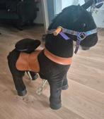 Ponycycle paardje zwart 4 tot 10 jaar, Ophalen, Gebruikt