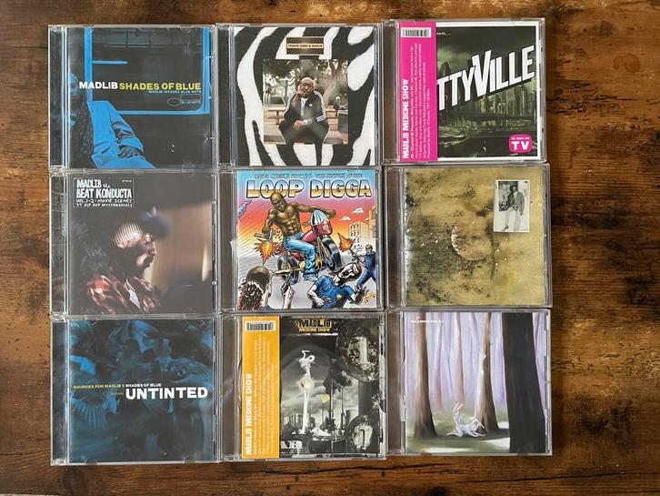 Madlib cd x 9!, Cd's en Dvd's, Cd's | Hiphop en Rap, Zo goed als nieuw, 2000 tot heden, Verzenden