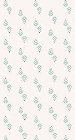 Kinderbehang Cappuccino Blauw Bibelotte, Nieuw, Ophalen of Verzenden, Wanddecoratie, Info@bibelotte.nl