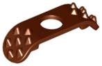 Lego Reddish Brown Minifigure Armor Shoulder Pads with Spike, Ophalen of Verzenden, Gebruikt, Losse stenen, Lego