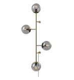 Bolia Orb muurlamp Matt Antique Brass, Huis en Inrichting, Lampen | Hanglampen, Ophalen, Zo goed als nieuw, Glas, Minder dan 50 cm