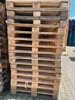 Euro pallets 80 x 120 cm te koop, Doe-het-zelf en Verbouw, Hout en Planken, Gebruikt, Ophalen