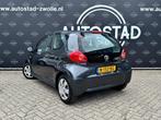 Toyota Aygo 1.0-12V Airco/Apk/Nap/Elektramen, Voorwielaandrijving, Stof, Metallic lak, Zwart