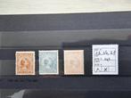 Nederlands Indië Prinses Wilhelmina 23, 26 en 27 ongebruikt, Ophalen of Verzenden, Postfris, Nederlands-Indië