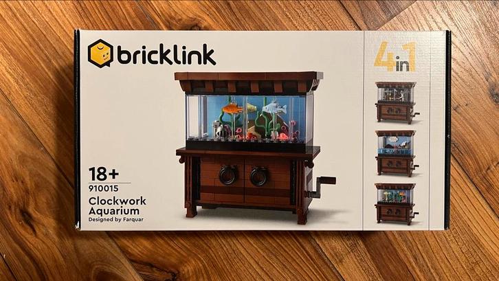 Nieuwe Lego set - Bricklink Clockwork Aquarium (910015), Kinderen en Baby's, Speelgoed | Duplo en Lego, Nieuw, Lego, Complete set