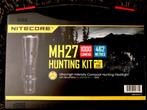 Nitecore MH27UV Hunting Kit, Caravans en Kamperen, Zaklampen, Ophalen of Verzenden, Nieuw, Batterij