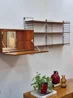 Vintage wandsysteem/wandkast met barkast Musterring 70s, Ophalen, Gebruikt, ., Musterring
