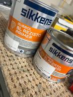 Sikkens Lak & Primer - Grijs/Groen - Nieuw!, Nieuw, Ophalen of Verzenden, Lak, Grijs